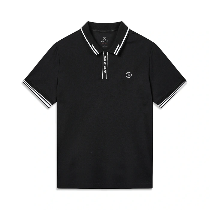 APLW285-1 Футболка-поло Wade черный